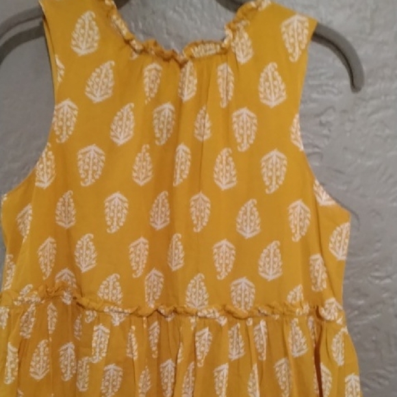 Lucky Brand Women's Yellow A-Line Sundress Sleeveless Size S - Picture 3 of 11
